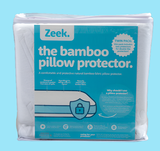 The Bamboo Pillow Protectors Zeek Manchester Collection ZeekSleep